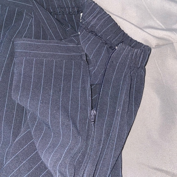 Navy blue/black slacks - Picture 2 of 3